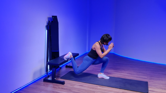 How to perform Bulgarian split squats?